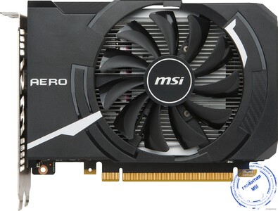 видеокарт MSI GeForce GTX 1050 OC Aero ITX